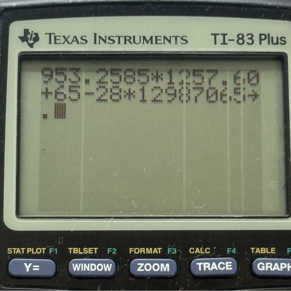 Texas Instruments TI-83 Plus Graphing Calculator - Black School Math Office - Picture 6 of 7